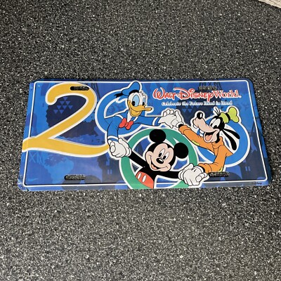 Walt Disney World 20周年 記念プレート Walt Disney World Limited Edition Tencennial Plate (1981) - ID