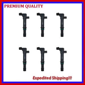 6pc Ignition Coil Udo256 For 05 06 07 08 Jeep Grand Cherokee 3 7l V6 Ebay