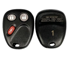 OEM GM Keyless Entry Remote Key Fob 3 Button Memory # 1 OEM GM - LHJ011