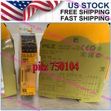 1PC New Sealed PILZ 750104 Relay PNOZ s4 24VDC 3n/o 1n/c 750104