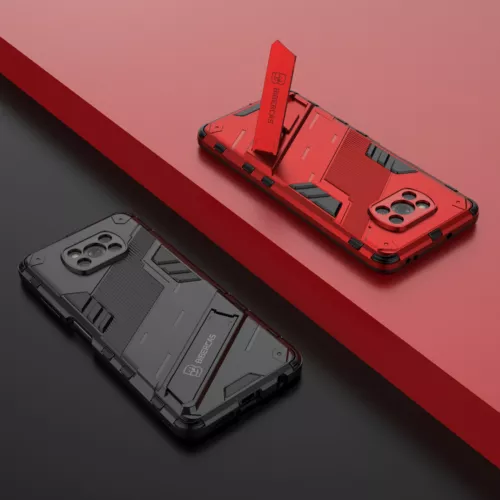 For Xiaomi POCO X3 Pro NFC Luxury Shockproof Hybrid Armor KickStand Case Cover