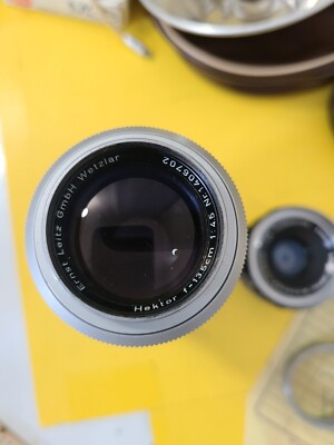 Leica DRP Ernst Leitz GmbH Wetzlar Germany Camera 3 lens & extra