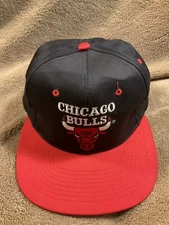 Vintage Chicago Bulls 90s Snapback Hat Cap SGA Sears NBA Jordan