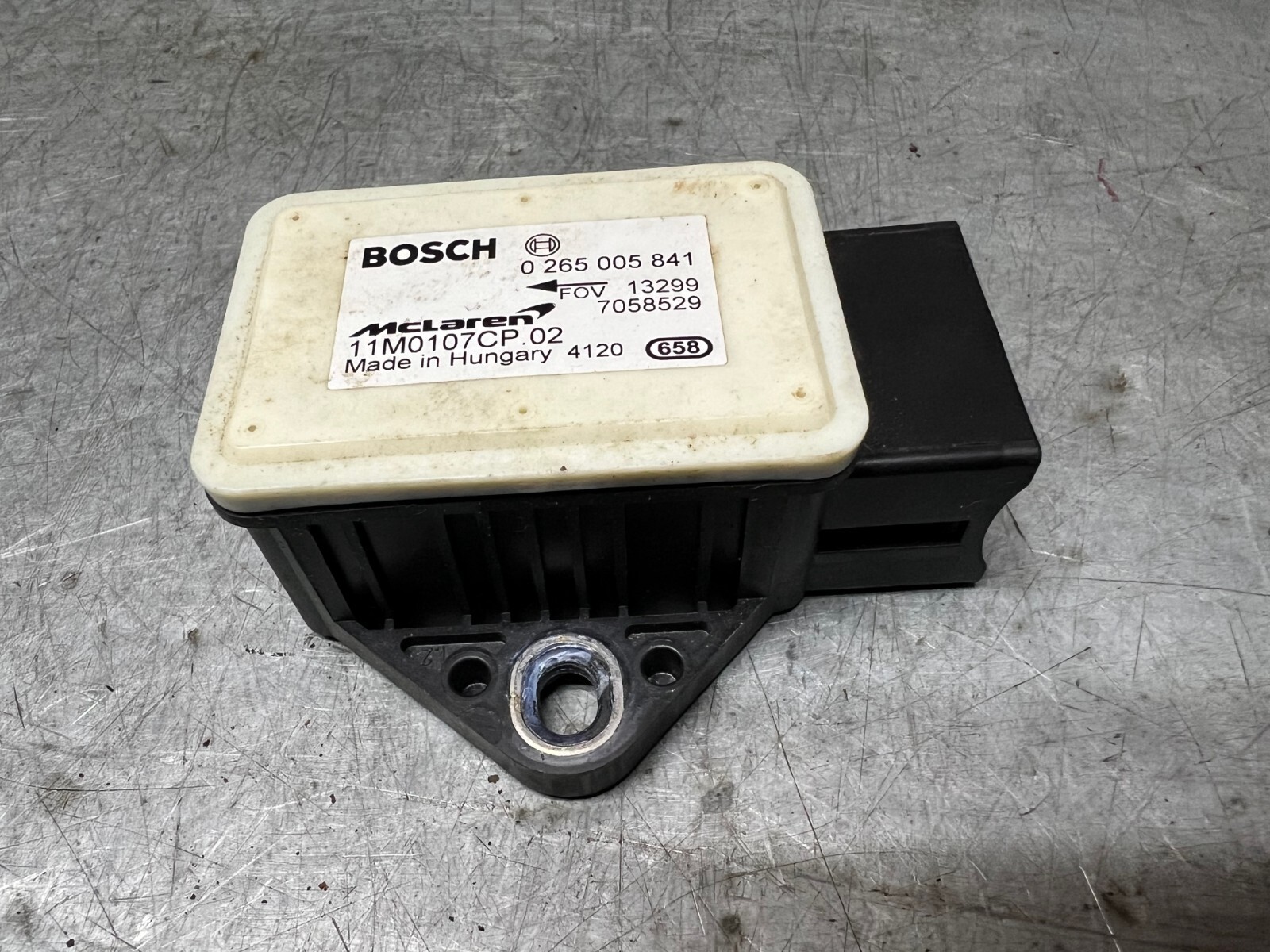 2015 McLaren Spider Yaw Rate Sensor Module 11M0107CP