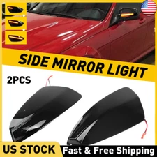 Pair Door Mirror Turn Signal Light Fits Mercedes Benz C250 C300 C350 C63 2008-14