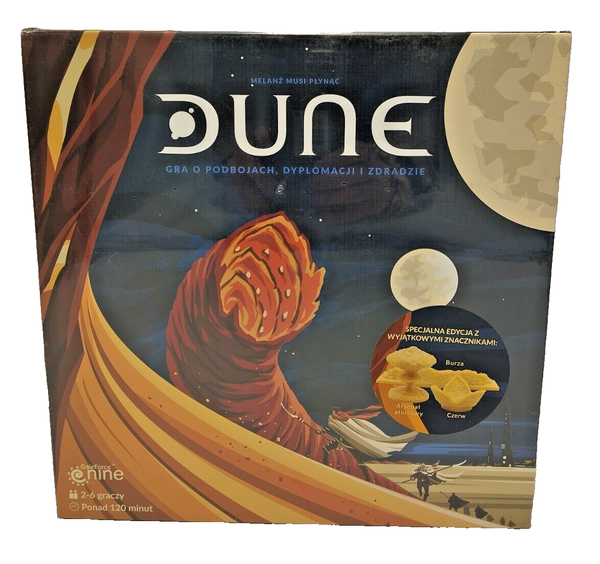 Dune -Polnisch - Gesellschaftsspiel -Brettspiel- Neu Ovp 2.Wahl *-image