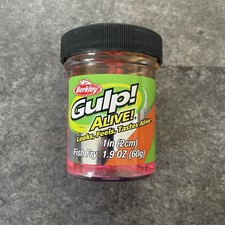 Berkley Gulp Alive Scented 1" Fish Fry Bait | 1.9oz / 60g | Pink