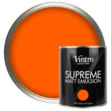 Vintro Paint Matt Emulsion for Walls, Wood, Ceilings and Metal 1L