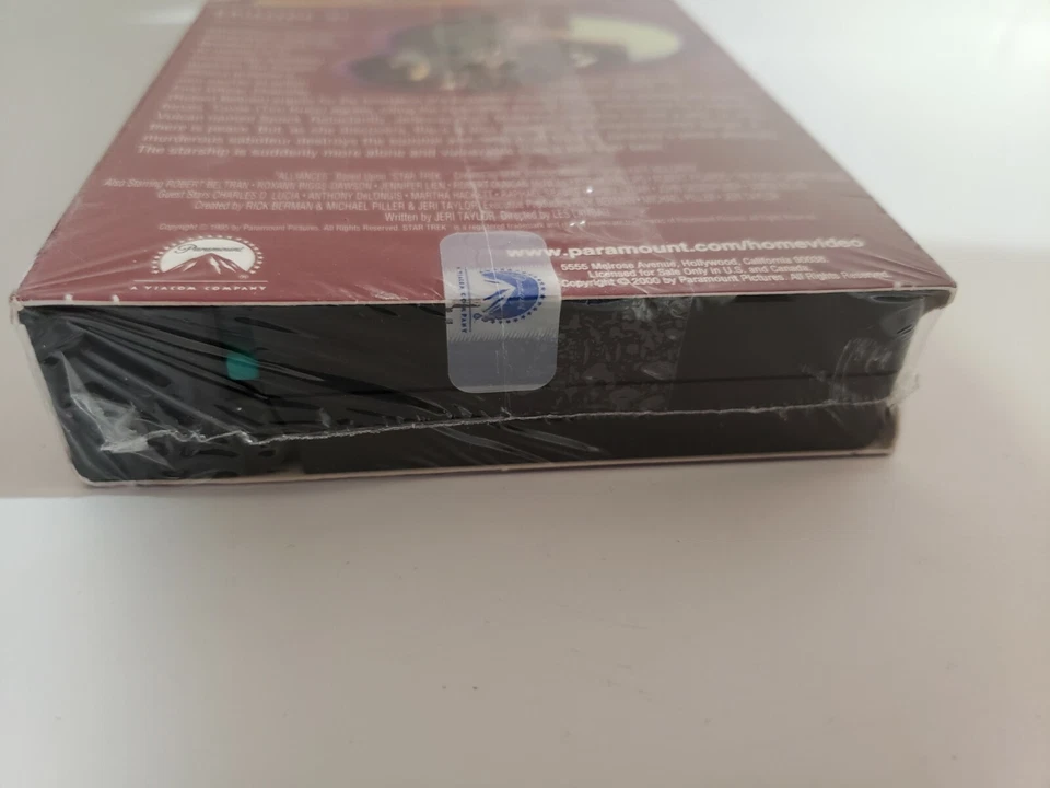 Star Trek Voyager : Alliances VHS 2000 Factory Sealed - Imagem 3 de 3