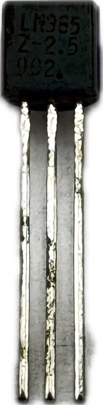 3x LM385Z-2,5 Spannungsreferenz 2,500V TO-92