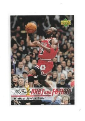 MICHAEL JORDAN 2006-07 UPPER DECK THE FINALS PAST AND FUTURE INSERT CARD 