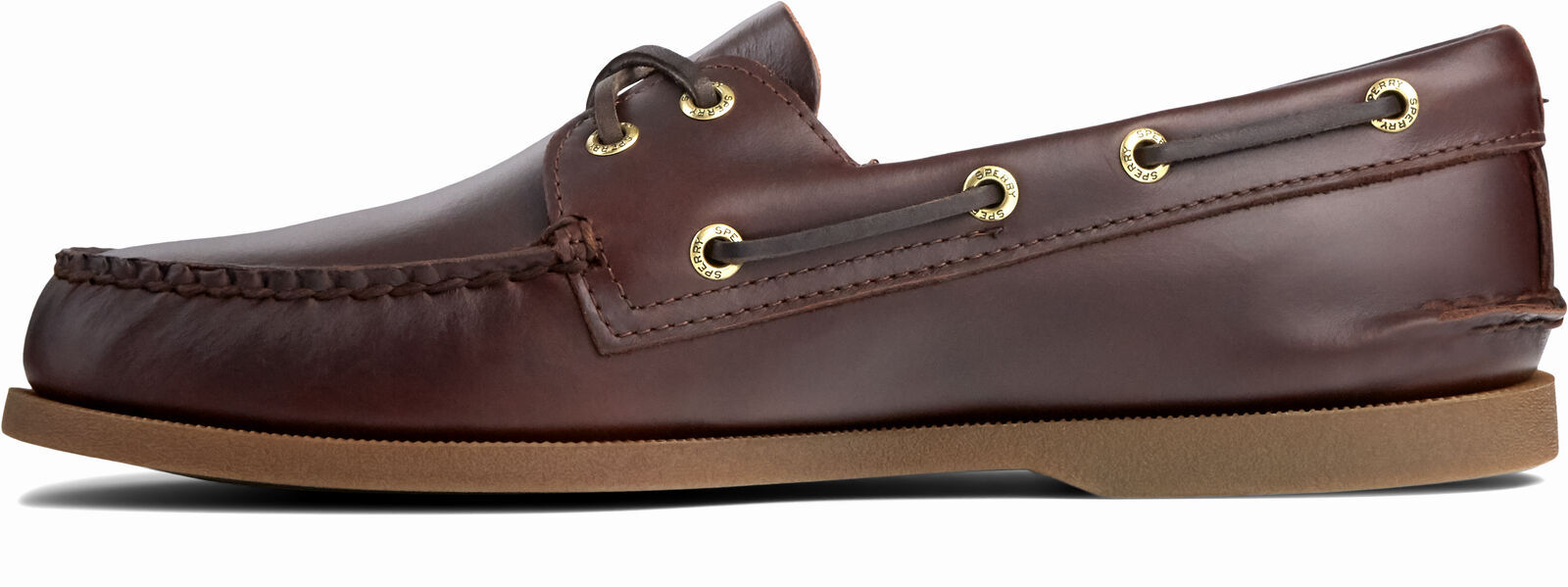 Eye Leather Boat Shoe 195214 Amarreto 