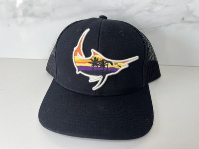 Local Crowns Marlin Fish Night Views Collection  Snapback Trucker Fishing Hat