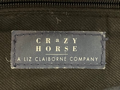Crazy Horse a Liz Claiborne Company Black Bag - Picture 10 of 14