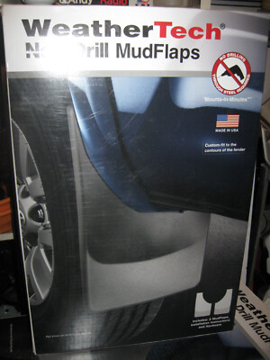 WeatherTech Custom No-Drill MudFlaps for 2015-2023 Jeep  Renegade - Front Pair