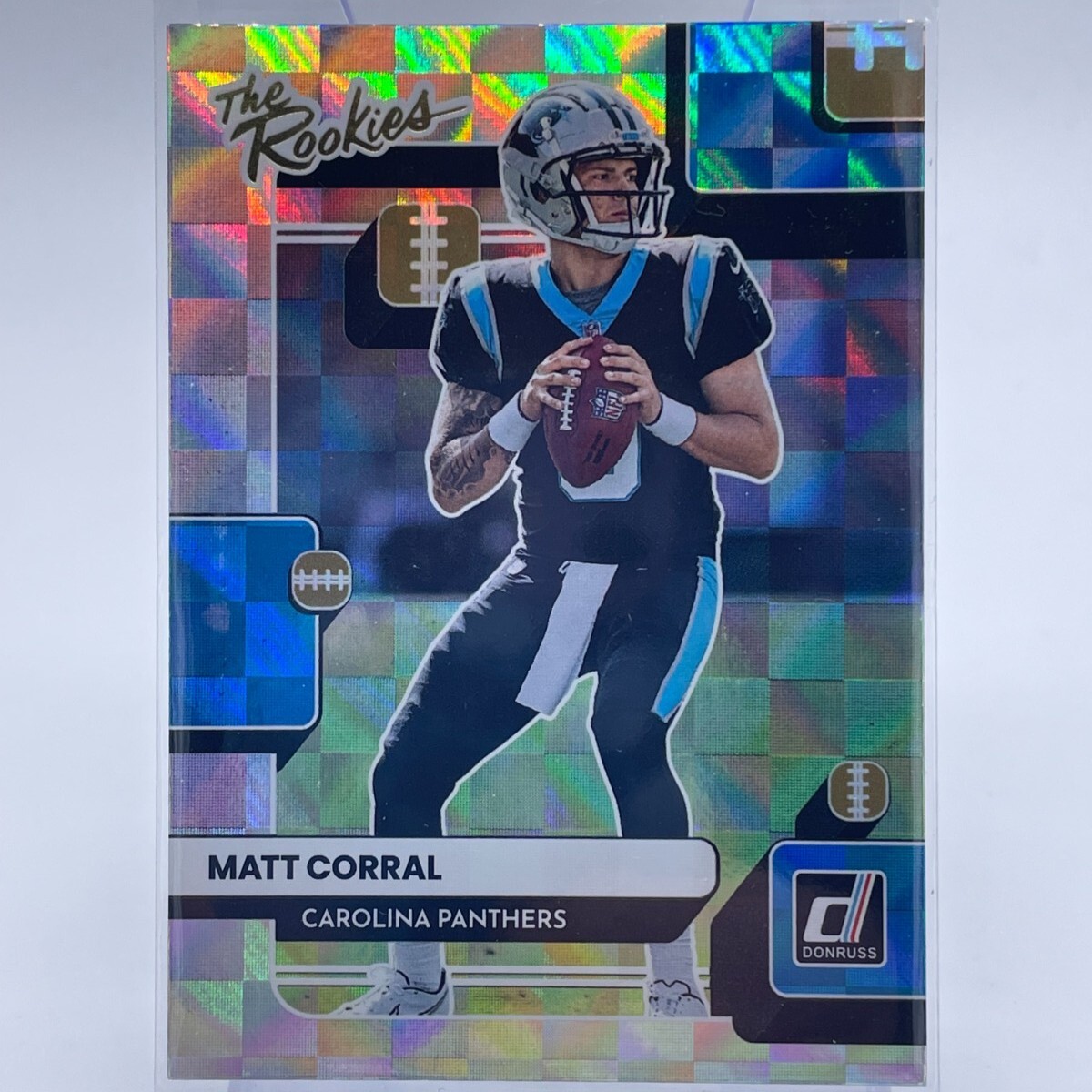 2022 Donruss NFL Matt Corral Rookie Gridiron Kings Insert Carolina Panthers
