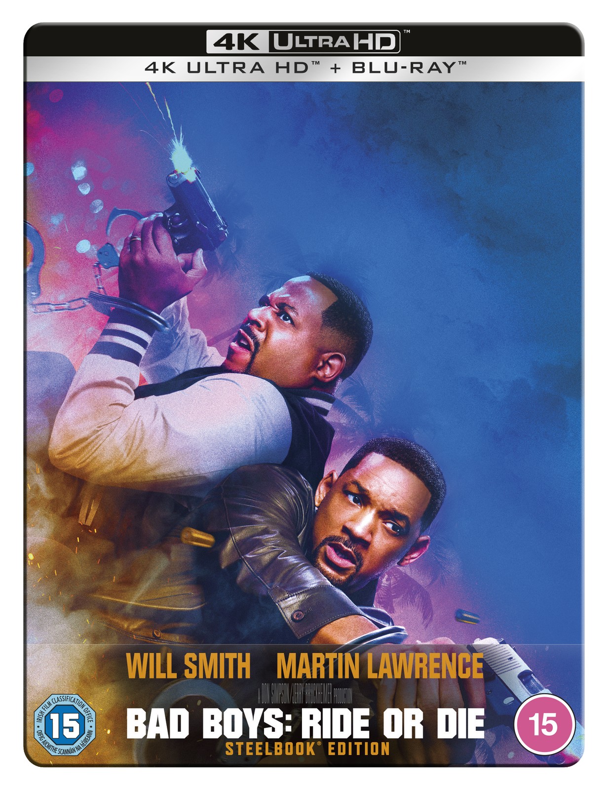 Bad Boys: Ride or Die SteelBook (4K UHD Blu-ray) Martin Lawrence Vanessa Hudgens