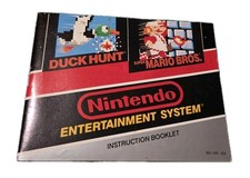 Super Mario Bros./Duck Hunt Nintendo NES Manual ONLY  Instruction Booklet EXC
