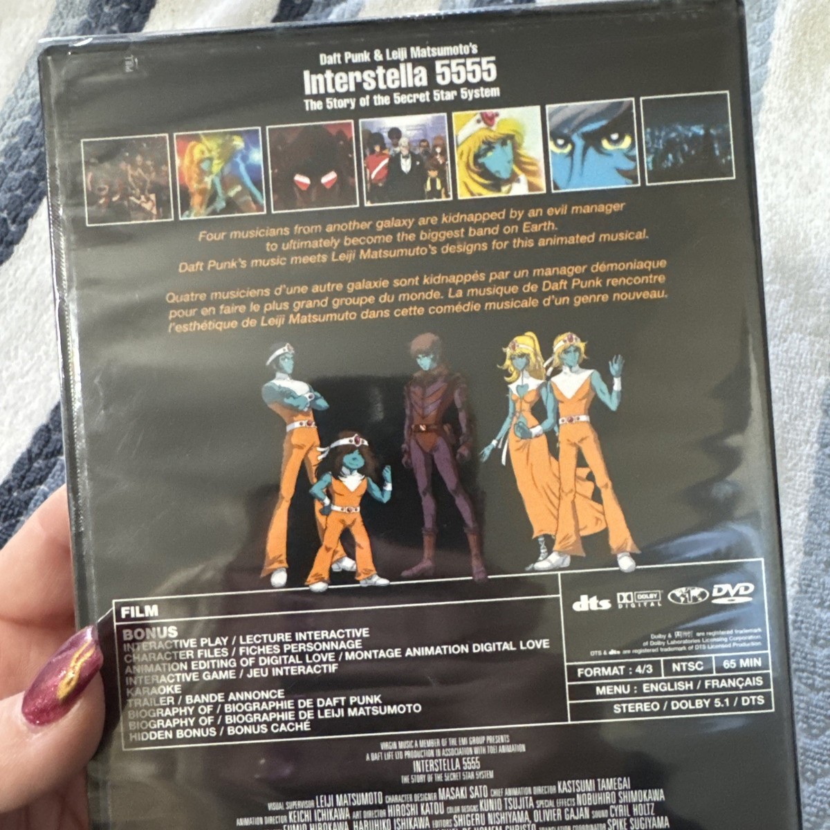 Daft Punk - Interstella 5555 (DVD, 2003) for sale online | eBay