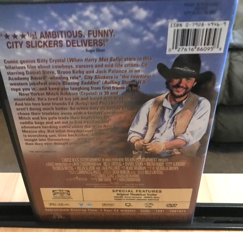 City Slickers (DVD, 1991) - Image 2 of 2