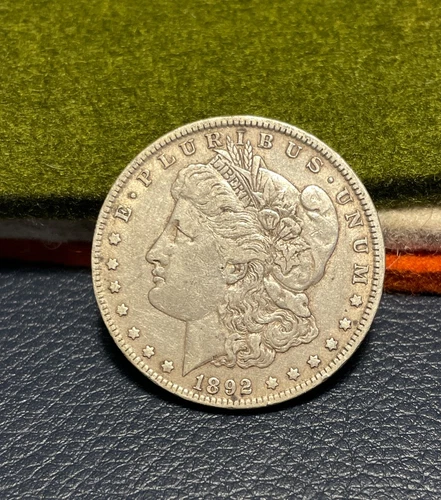 (#101765) Morgan Dollar:  1892 O.  VF.