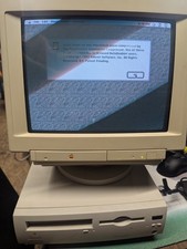 VINTAGE COMPUTER  Apple Macintosh Performa 640CD DOS Compatible. works