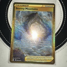 Stormy Mountains (Secret) 232/203 SWSH07: Evolving Skies Holo
