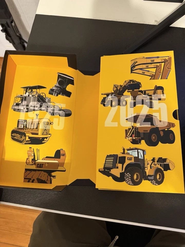 Juego de posavasos de aluminio Caterpillar Centennial 100 años regalo para empleados 2025 Foto 4 de 4