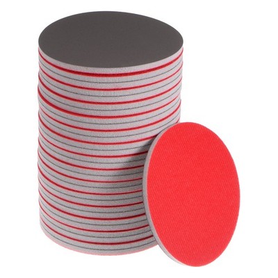30pcs 3000 Grit Sanding Sponge 5 Inch Hook Loop Sponge Sanding Disc for Metal