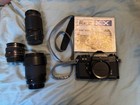 Pentax Kx 35mm Slr Film Camera With 3 Lenses