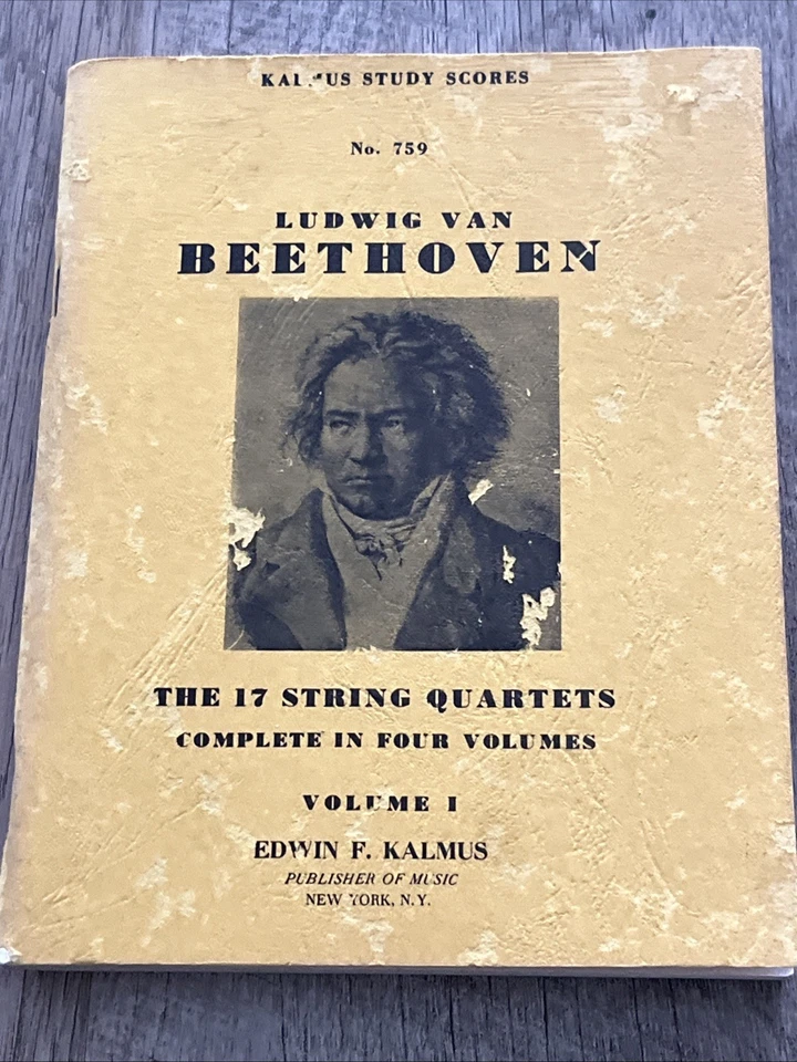 Ludwig van Beethoven: The 17 String Quartets Complete in Four Volumes, Volume I - Image 2 of 4