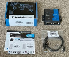 BRAINBOXES US-757 2 Port Industrial RS-232 USB-C to Serial Adapter
