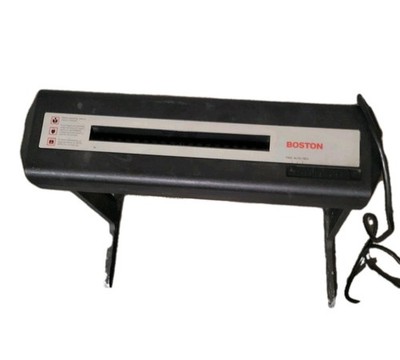 Vintage Heavy Duty BOSTON Paper Shredder With Stand - Used 09 | eBay