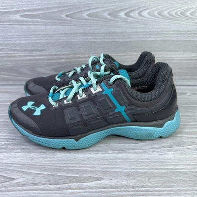 Zapatos para correr Under Armour Micro G Split II para mujer talla 5,5 gris verde azulado 1226565 - Imagen 1 de 4