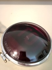 Vintage Cats Eye No 100 Stop Tail Light Chrome Truck Bus Hot Rod Rat Rod Glass