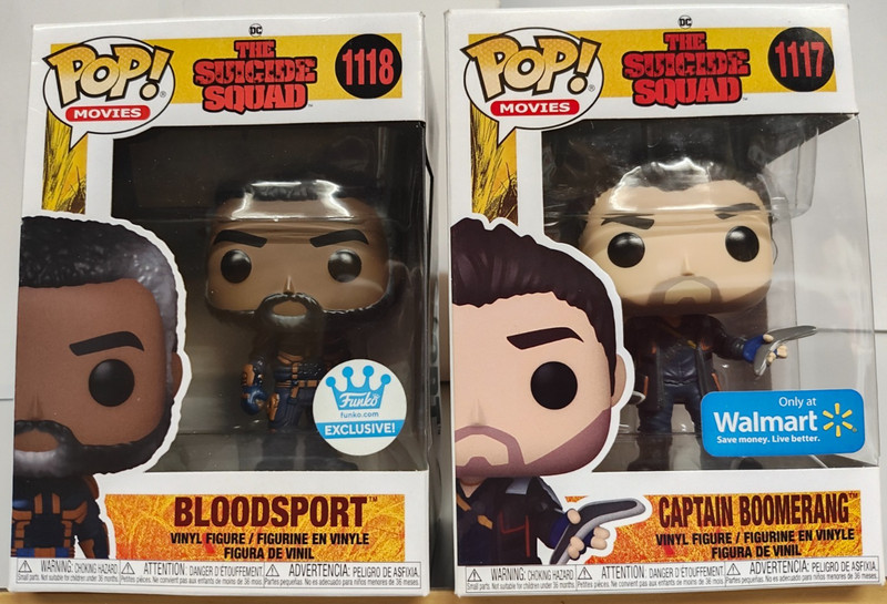 The Suicide Squad - Blooksport & Captain Boomerang Funko Pop Bundle