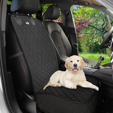 Petloox Front Seat Dog Cover for Car, Truck SUV - Waterproof, Non-Slip Pet C...