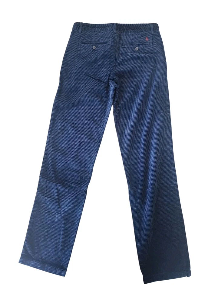 Polo Ralph Lauren Fall Blue Corduroy Chino Womens Size 20 Preppy - Image 2 of 4
