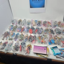 Playmates 1990s Star Trek Lot 40 Complete Figures with 20 File Cards and inserts