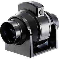 Manrose MF100T In-Line Extractor Fan with Timer 100mm, 4-inch