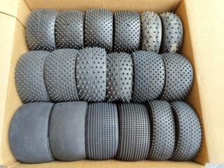 Used 10th Buggy Off Road Rc Buggy Tyres Tires Joblot 1/10 Schumacher Ballistic