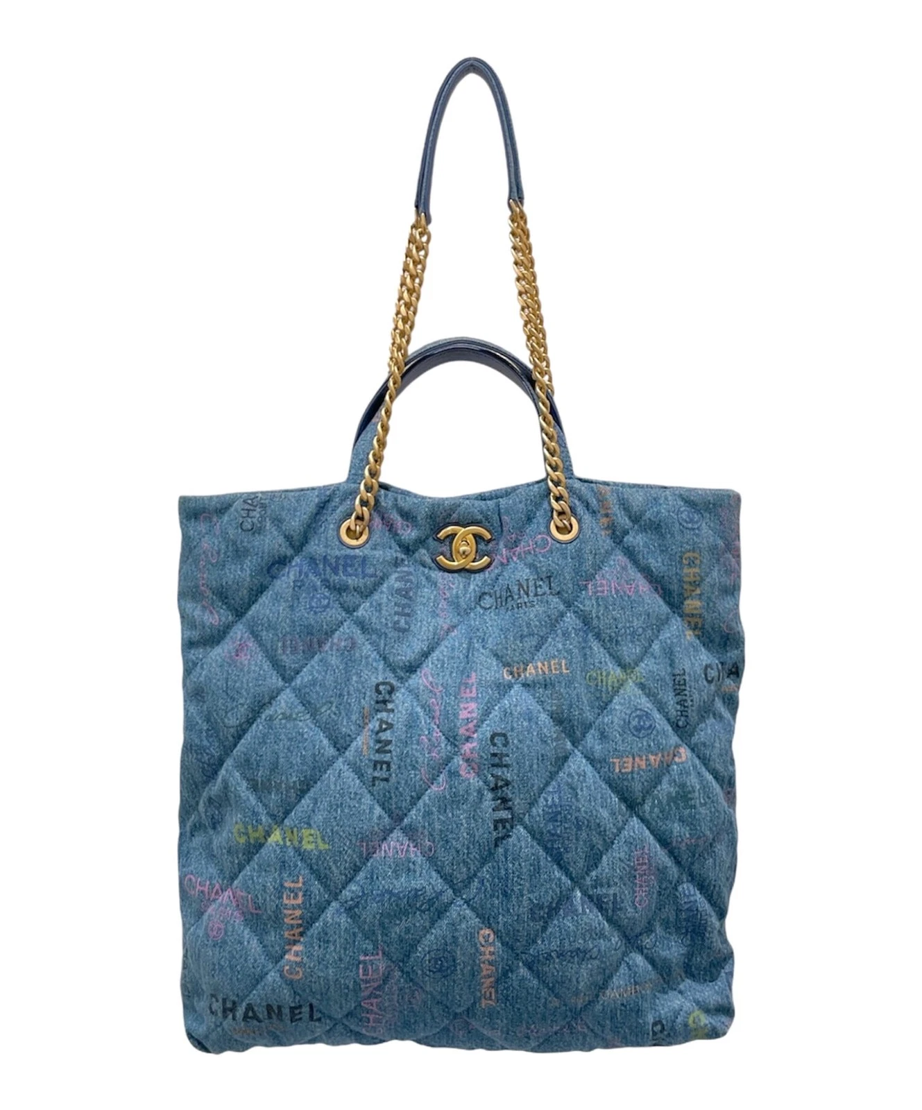 Chanel — Chanel Maxi Shopping Bag / Denim Bag / Chain Bag AS3128 #TFB277