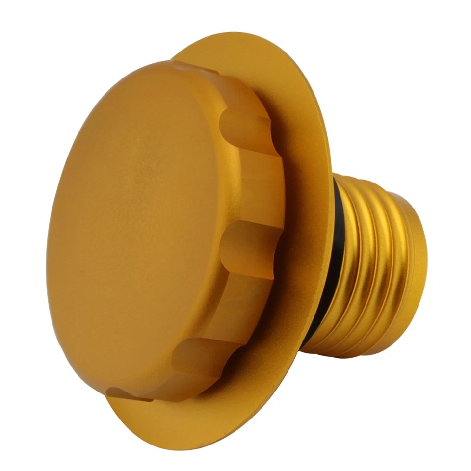 Fuel Oil Gas Tank Top Cap Cover For BMW R45 R60 R75 R80 R90 90S 100R R100 Gold Foto 4 de 4