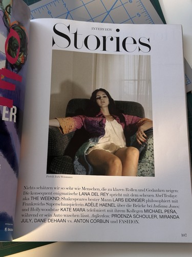 Preowned Interview Magazine - Lana Del Rey Oktober October 2015 - Picture 9 of 12