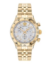 Versace Mens  Gold 44mm Bracelet Fashion Watc...