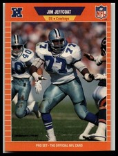 1989 Pro Set #90 Jim Jeffcoat