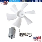 6" 12V RV Vent Motor Bath Exhaust Fan Blade Home Bathroom Roof Mobile Home