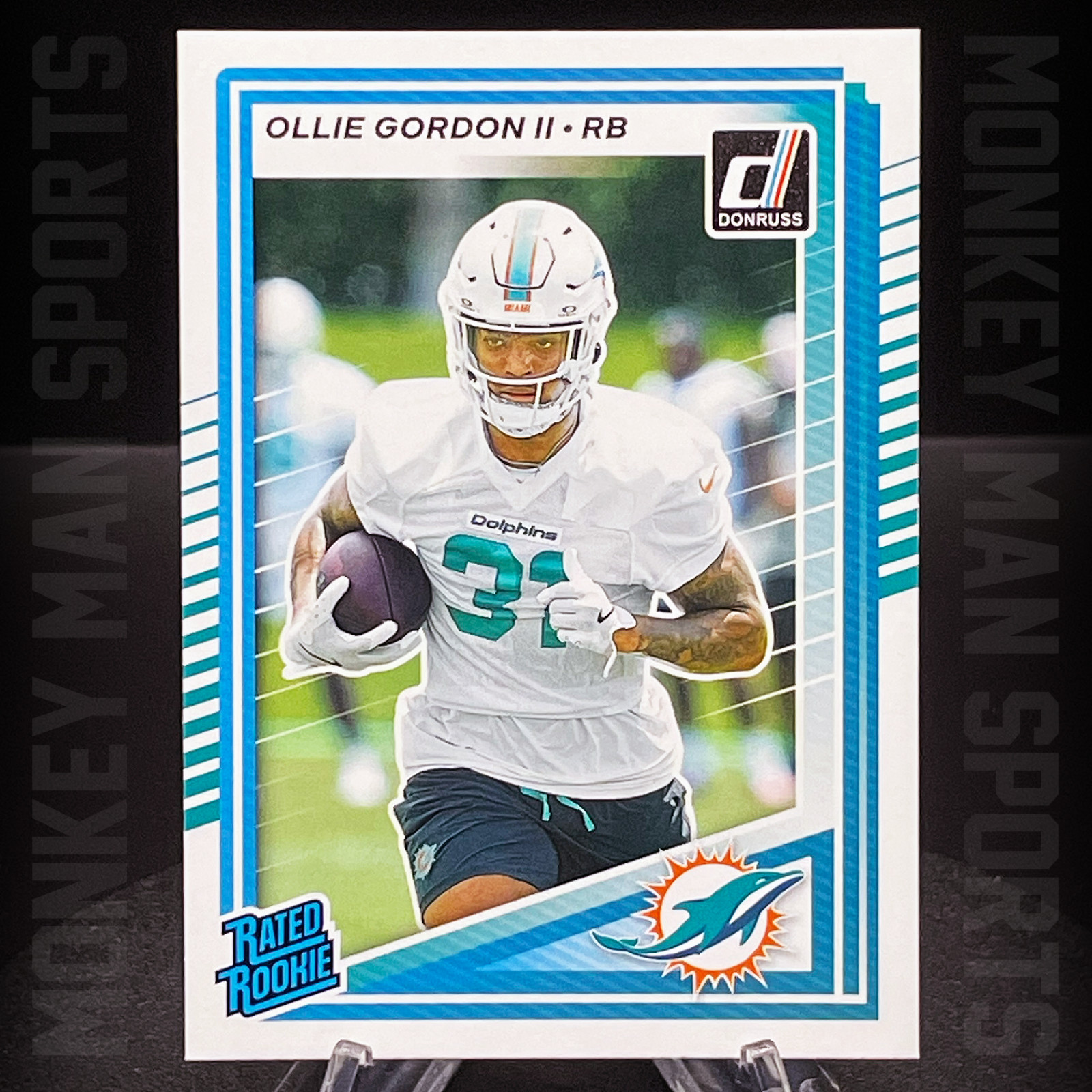 2025 Donruss Football - Ollie Gordon II Rated Rookie RC - #394 MINT