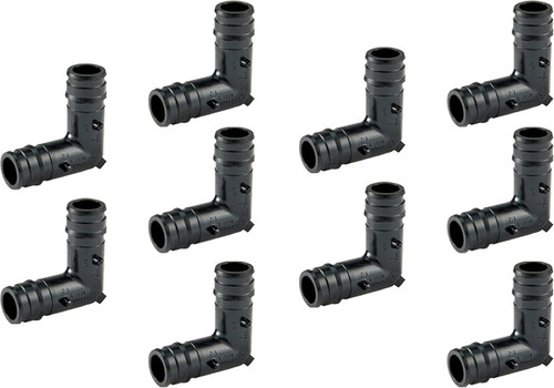 (Pack of 10) Poly PPSU Pex-A Expansion Fittingss 1 Inch X 1 Inch 90 Degree Elbo