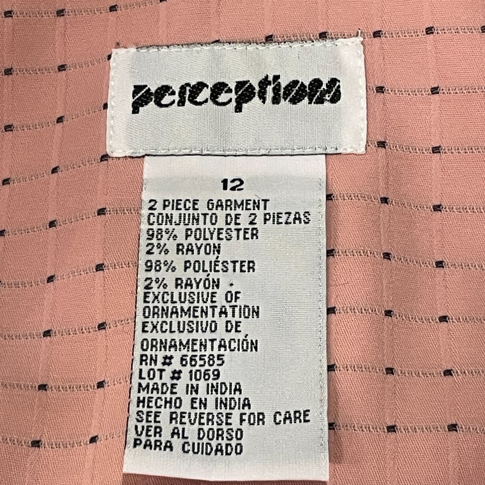 PERCEPTIONS Long Sleeve Button Down Blazer Textur… - image 7